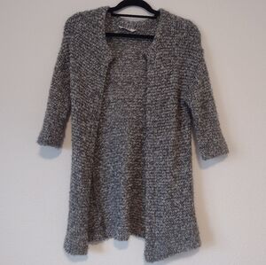 Short Sleeve Knit Cardigan
